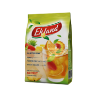 Ekland Ekland azonnal oldódó vegyesgyümölcs ízű tea üdítőitalpor vitaminokkal 300 g