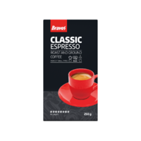 Bravos Bravos classis espresso őrölt kávé 250g