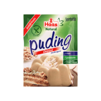Haas Natural Haas Natural dió ízű puding 40g