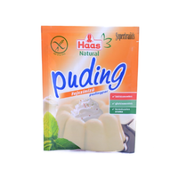 Haas Natural Haas Natural tejszín ízű puding 40g