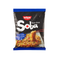 Nissin Soba yakitori csirkés tészta 110g