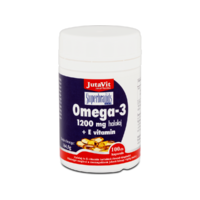 JutaVit JutaVit Omega-3 1200 mg halolaj + E-vitamin lágy kapszula 100db