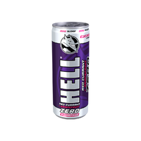 Hell Hell zero ribizli - grapefruit energiaital 250ml