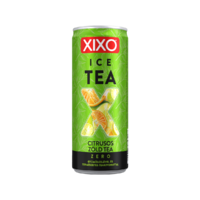 XIXO XIXO zero citrus ízű zöld tea 250 ml
