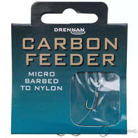 DRENNAN Drennan Carbon Feeder 16-4lb előkötött horog