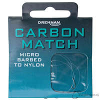 DRENNAN Drennan Carbon Match 20-2lb előkötött horog