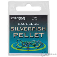 DRENNAN Drennan Barbless Silverfish Pellet 12 horog
