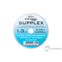 DRENNAN Drennan Supplex Fluocarbon 1.3lb 0.095mm előkezsinór