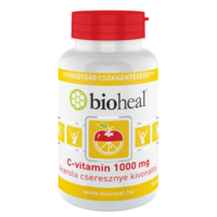 Bioheal Bioheal C-vitamin 1000 mg acerola cseresznye kivonattal 70 db