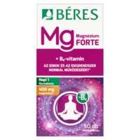 Béres Béres magnézium 400 mg+ B6 forte 50 db