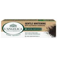 Langelica herbal fogkrém gentle whitening aktív szén 75 ml
