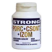 Strong Porc+Csont+Izom Glükózamin-szulfát,MSM étrend-kiegészítő 60 db kapszula