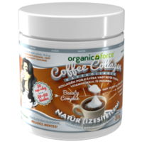 Organic Force NATÚR Coffee Collagen – Kávékollagén, Kollagén por kávéba vagy egyéb italba vitaminokkal 315 g