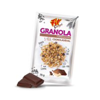 Fit reggeli granola többmagvas 3 féle csokival 70 g