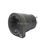 Q2POWER 1.200110-TH utazóadapter Europe to USA”, bemeneti feszültség: 100-250 V, teljesítmény: 100 V - 1500 W / 250 V - 3750 W"