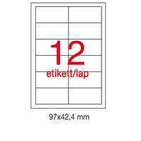  Etikett A1784 42,4x97mm 500ív Apli