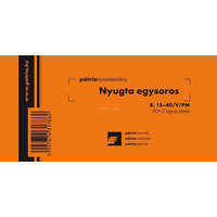 Nyugta 1soros 50x2lap B.15-40/V N Pátria