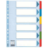 Elválasztólap A/4 karton 6rész Mylar 100168