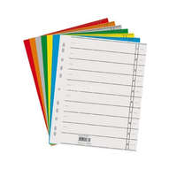 Q-CONNECT Elválasztólap A/4 karton Q-Connect zöld