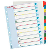 Regiszter újraírható Esselte A4 1-12 részes 100209