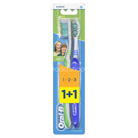 ORAL-B Oral-B fogkefe 1-2-3 Duo pack