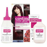 L’ORÉAL L'ORÉAL Casting Créme Gloss Hajfesték 360 Fekete Cseresznye