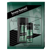 BRUNO BANANI ajándékcsomag MADE FOR MAN (Deo + tusfürdő)