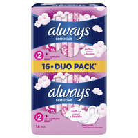 ALWAYS Always egészségügyi betét Duo Sensitive Super 16 db