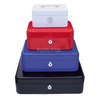 Q-CONNECT Pénzkazetta 32,5x24x9cm Q-Connect / Wedo 145.4 piros