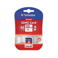  Memóriakártya VERBATIM SD Class 10 32GB 439633