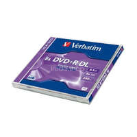  DVD+R Verbatim 8,5GB 8x kétrétegű 43541