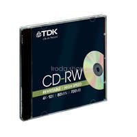  CD-RW TDK 700MB 12x Hi-Speed
