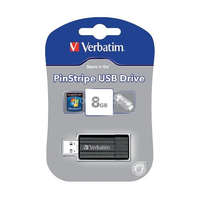 VERBATIM USB drive Verbatim USB 2.0 8GB 10/4 MB/s "PinStripe" 49062