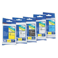 BROTHER Betűnyomó kazetta 24mm Brother TZe251 fehér-fekete