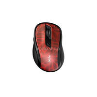 RAPOO Egér vezeték nélküli, Rapoo M500 piros