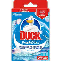 DUCK® Duck® Fresh Discs zselés WC-öblítő korong utántöltő 2x36ml Marine