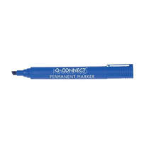 Q-CONNECT Marker permanent Q-Connect vágott kék