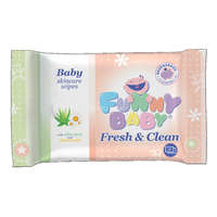 Funny baby Funny baby törlőkendő Fresh&Clean 72 lap