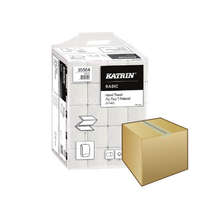 Kéztörlő Katrin Basic Z hajtogatott 200lap 2rétegű 23x22,4cm natúr 20DB-os KARTON ÁR