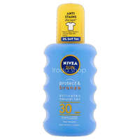 NIVEA NIVEA SUN FF30 Protect&Bronze Barnulást Támogató Napozó Spray 200 ml