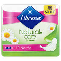LIBRESSE Libresse egészségügyi betét 10 db Ultra Normal Natural Care szárnyas