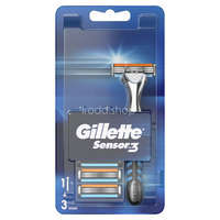GILLETTE Gillette Sensor3 borotva +2 betét