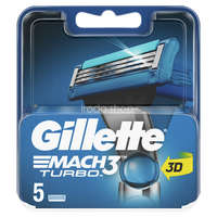 GILLETTE Gillette Mach3 Turbo borotvabetét 5 db