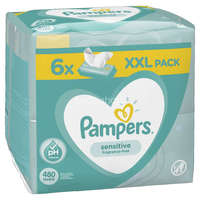 Pampers Pampers törlőkendő Sensitive 6x80 db
