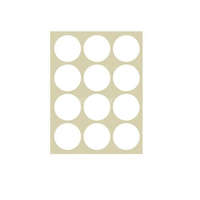 Címke öntapadó 50mm kör