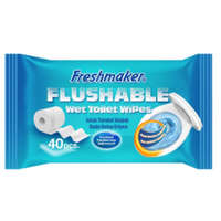 Freshmaker Freshmaker nedves WC papír 40 lapos vízben oldódó