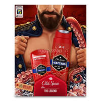 Old Spice Old Spice Dark Captain ajándékcsomag (deo stick&tusfürdő)