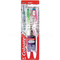 COLGATE COLGATE fogkefe Max white közepes 1+1