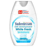 VADEMECUM Vademecum 2:1 fogkrém+szájöblítő 75 ml White Fresh
