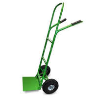 . Molnárkocsi, rekeszes, felhajtható lapát, 32x24 cm lapátméret, 200 kg teherbírás